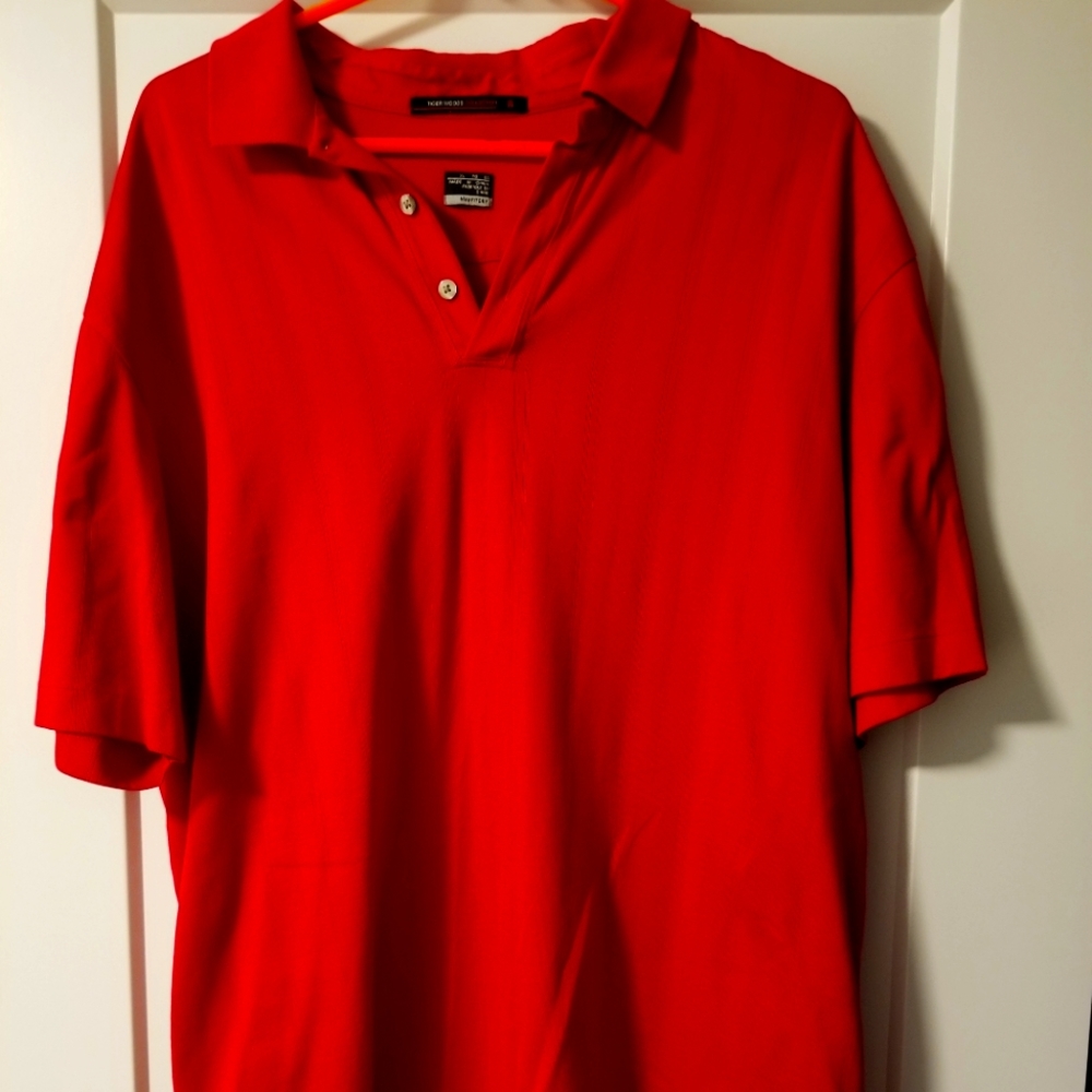 Nike Tiger Wood polo Red